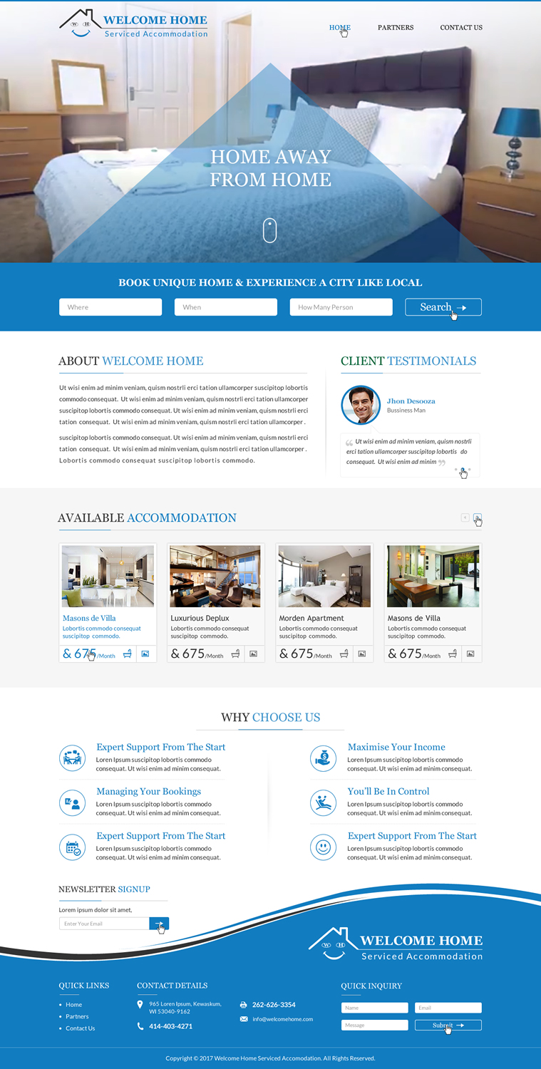 Web Design by Sbss for this project | Design #15887341