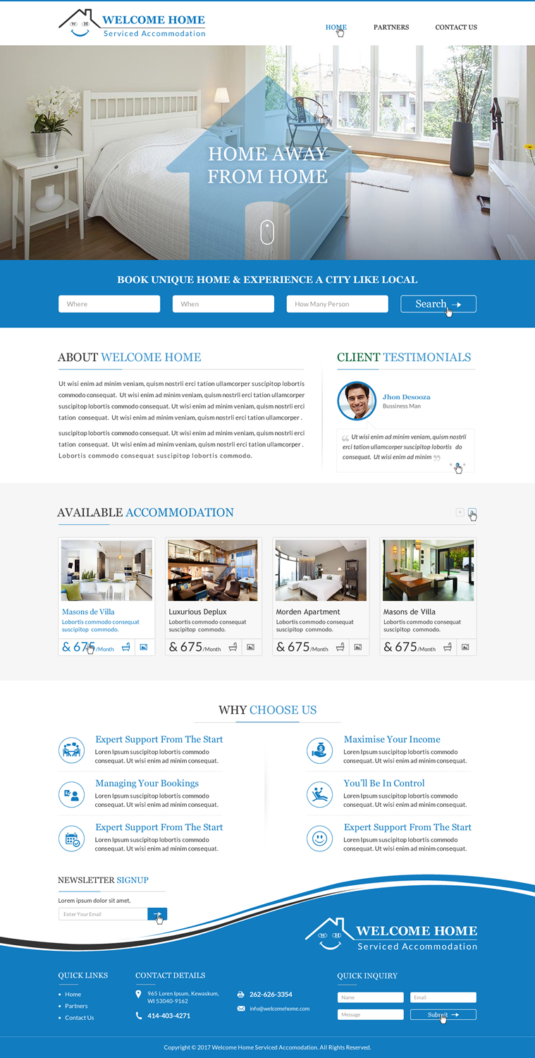 Web Design by Sbss for this project | Design #15887345