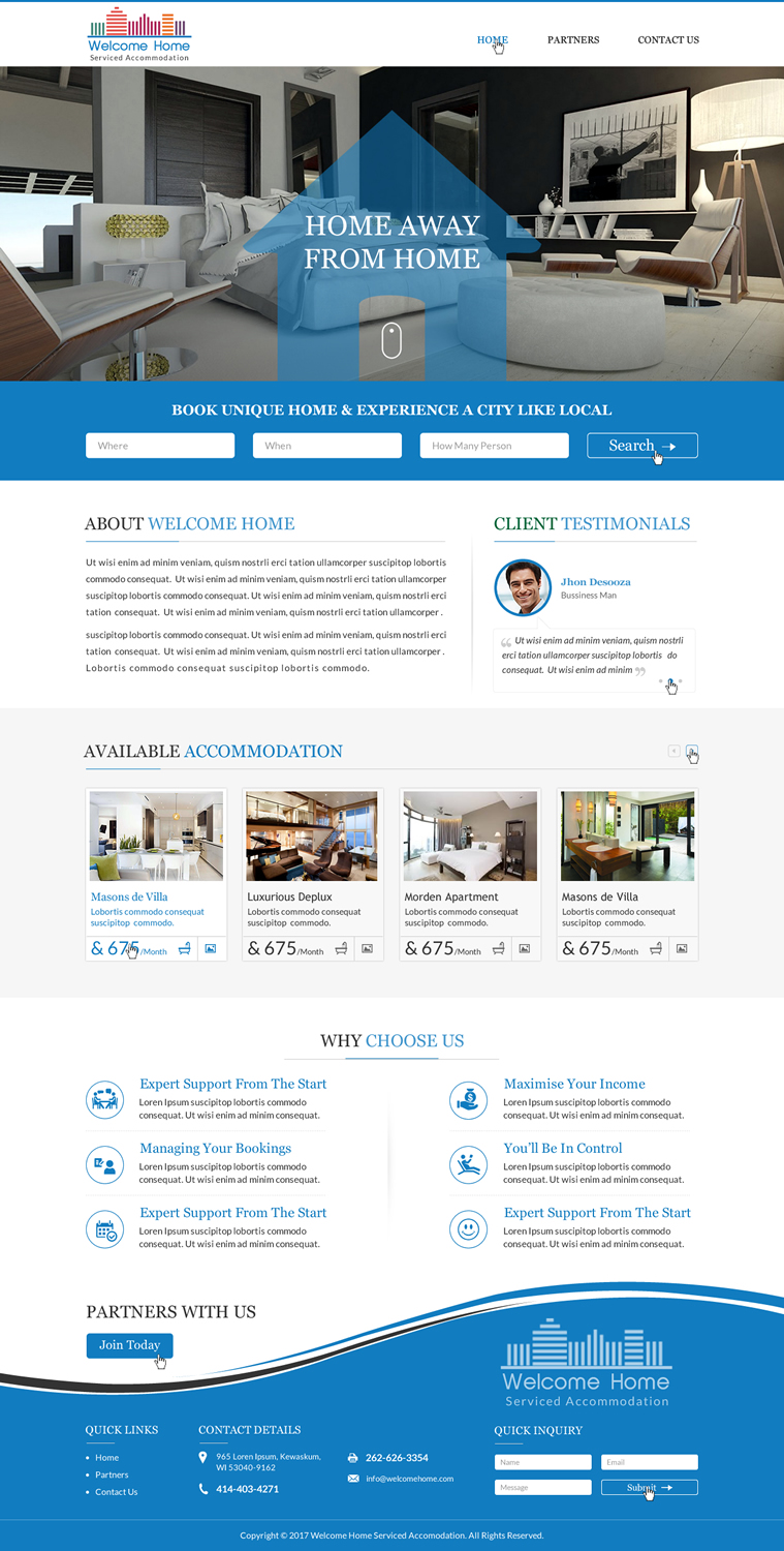 Web Design by Sbss for this project | Design #15902503