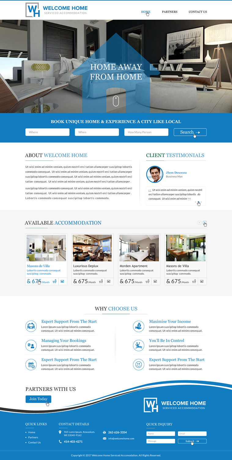 Web Design by Sbss for this project | Design #15902506