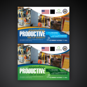 Diseño de Flyer por Mariyam Khan para Ecowatt Nigeria Ltd. | Diseño: #15870742