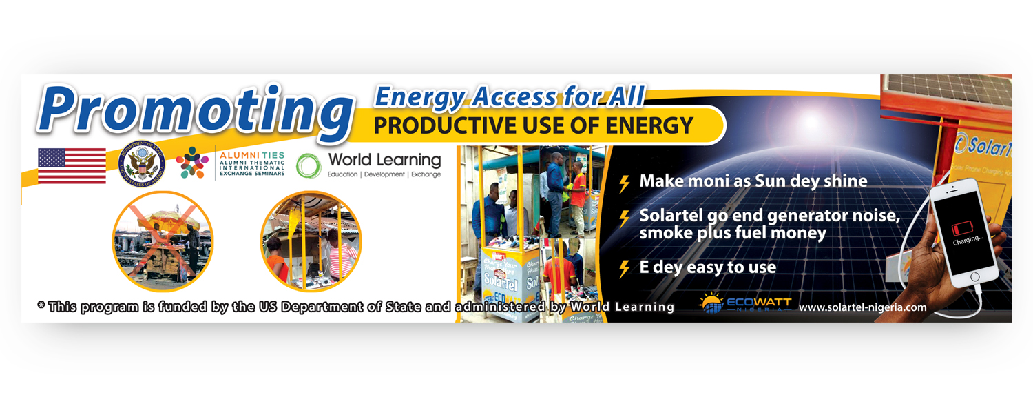 Diseño de Flyer por - SWING - para Ecowatt Nigeria Ltd. | Diseño #16009691