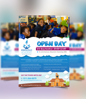 Diseño de Flyer por ecorokerz para Kgololo Academy | Diseño: #15864189
