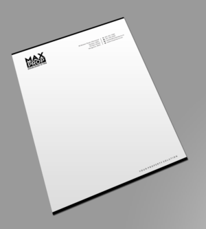 Diseño de Membrete por Xpert para Maxprop | Diseño: #15871588