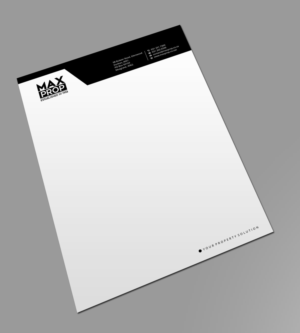 Diseño de Membrete por Xpert para Maxprop | Diseño: #15871589
