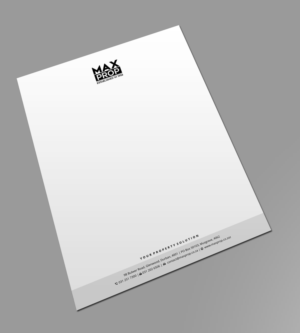 Diseño de Membrete por Xpert para Maxprop | Diseño: #15871626