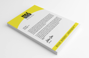 Letterhead Design by SL Designer for Maxprop | Design: #15877569