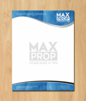 Briefkopf-Design von ecorokerz für Maxprop | Design #15878226