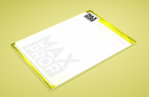 Letterhead Design by Petter Goms for Maxprop | Design: #15890393