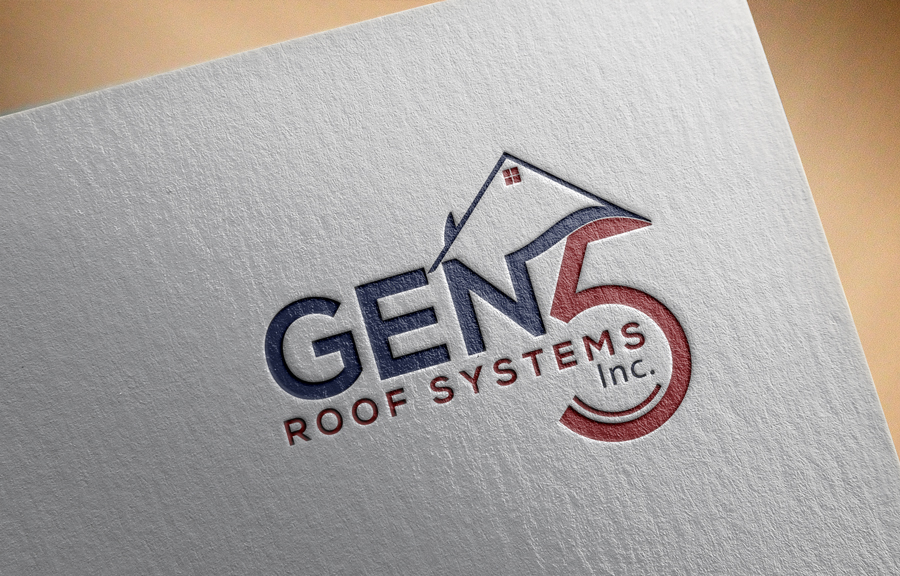 Logo Design by Top king  designer for Cost U Less Roof Repair Inc. | Design #15873917