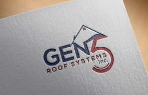 Logo-Design von Top king  designer für Cost U Less Roof Repair Inc. | Design: #15873917