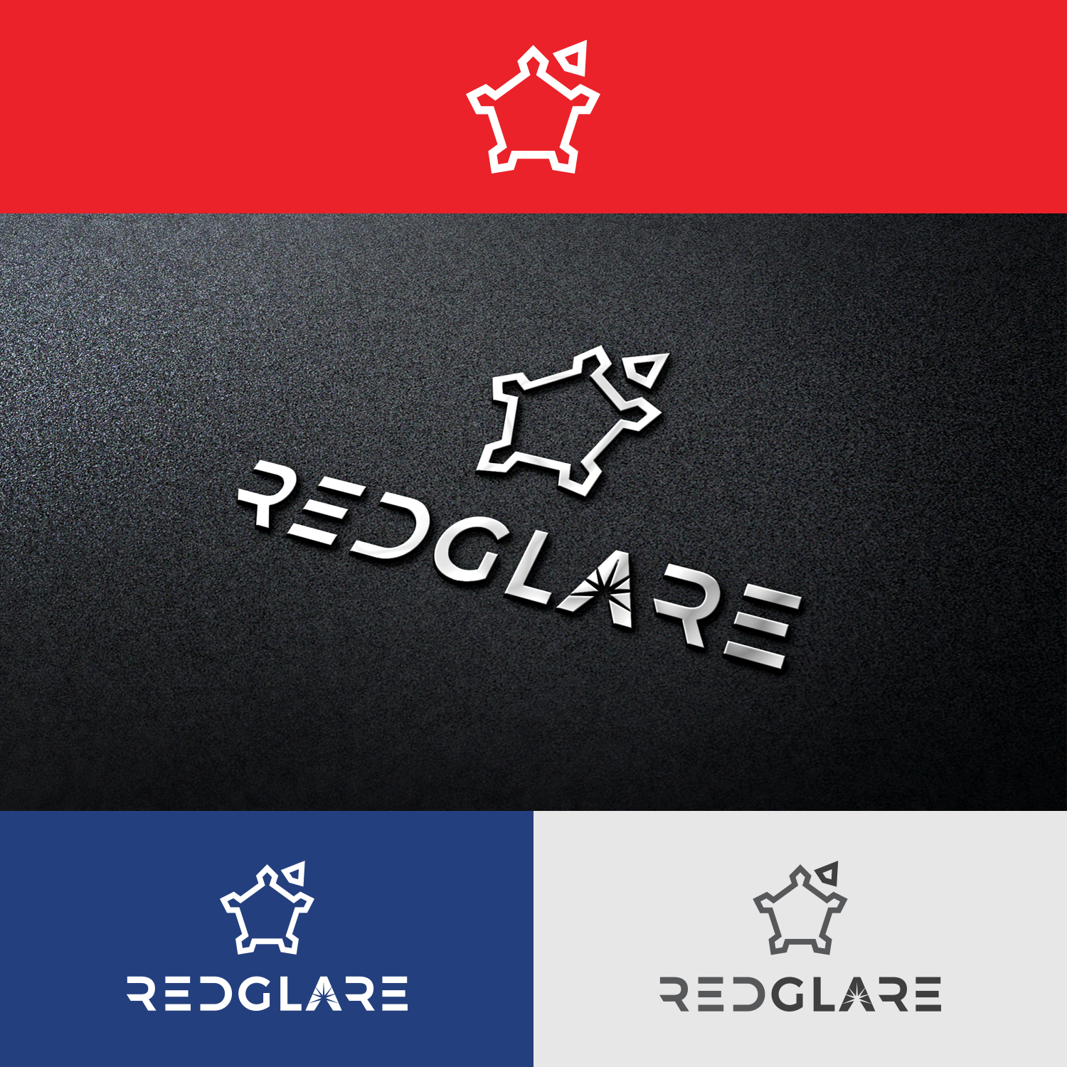 Logo Design by Paperfox Designs for REDGLARE LLC | Design #16004304
