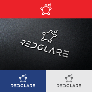 Logo Design by Flint Stone for REDGLARE LLC | Design #16004304