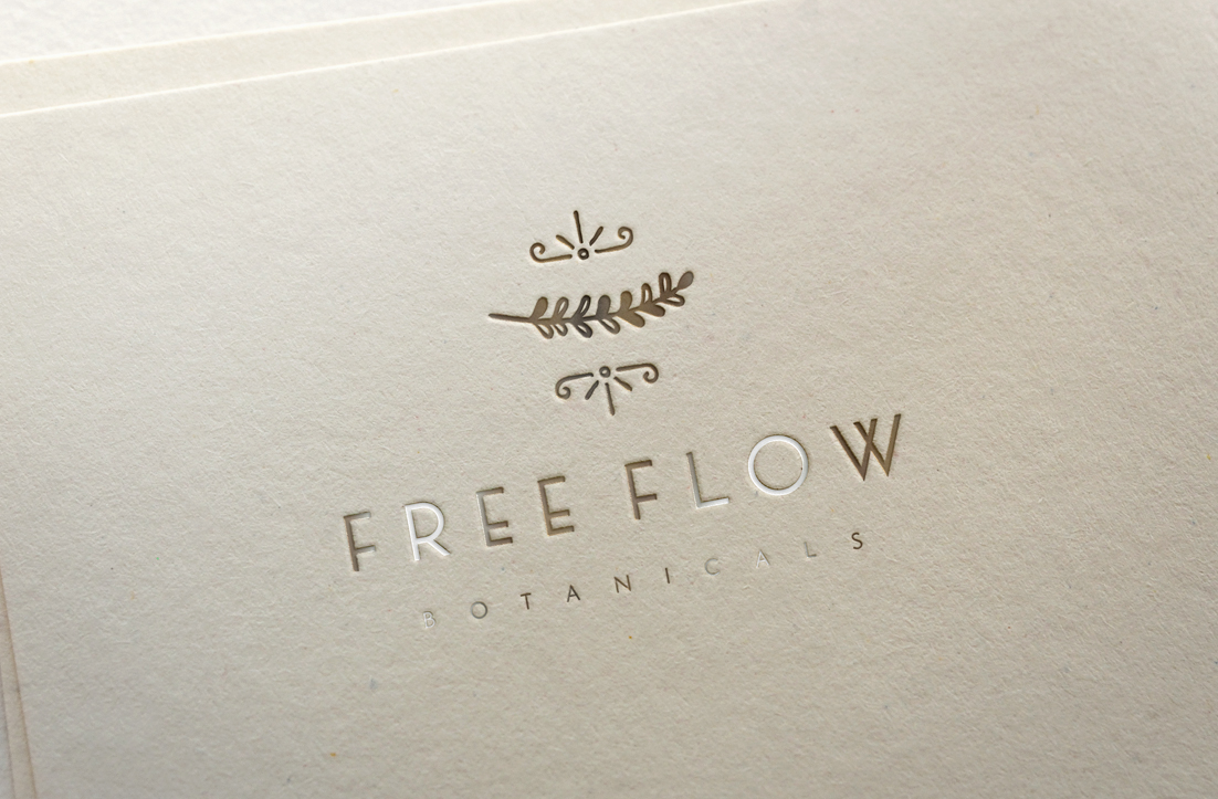 Diseño de Logo por GLDesigns para Free Flow Botanicals | Diseño #15858773