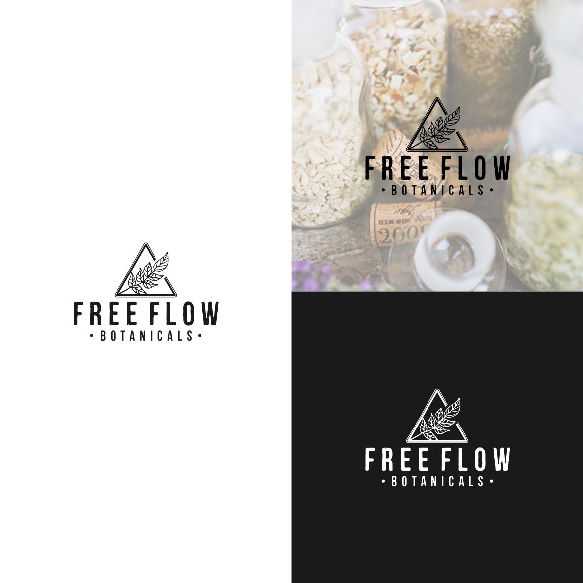 Logo Design by BlackAngle for Free Flow Botanicals | Design #15858827