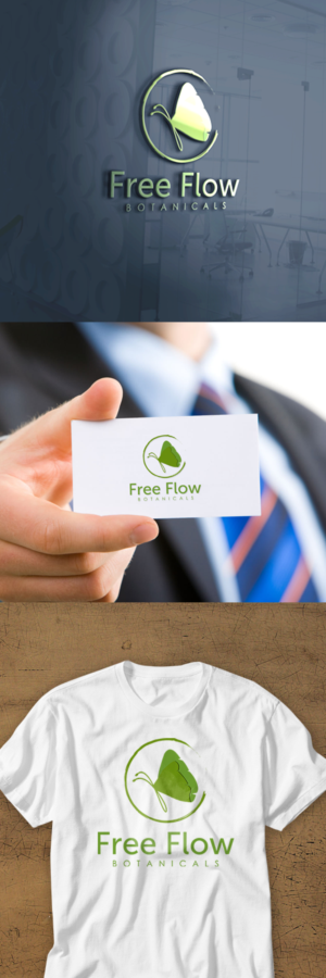 Logo Design by SteffySummer for Free Flow Botanicals | Design: #15963691