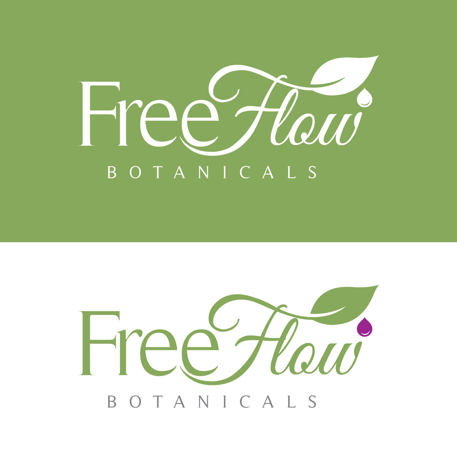Design de Logo par concepts pour Free Flow Botanicals | Design #15899334