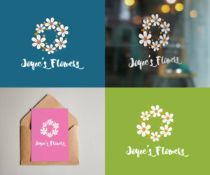 Joyce's Flowers | Logo Design by Farmiza