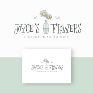 Joyce's Flowers | Logo Design by Claire.W
