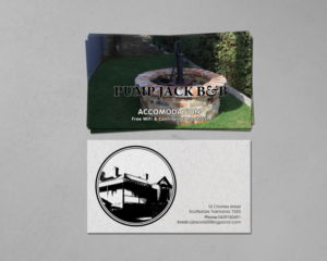 Business Card Design by chandrayaan.creative for Pump Jack B&B | Design: #15890204