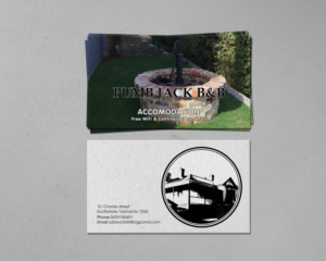 Business Card Design by chandrayaan.creative for Pump Jack B&B | Design: #15890206