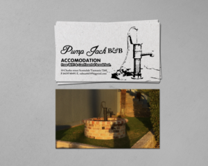 Business Card Design by chandrayaan.creative for Pump Jack B&B | Design: #15891198