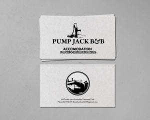 Business Card Design by chandrayaan.creative for Pump Jack B&B | Design: #15891199