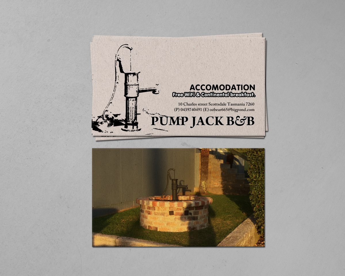Business Card Design by chandrayaan.creative for Pump Jack B&B | Design #15891303