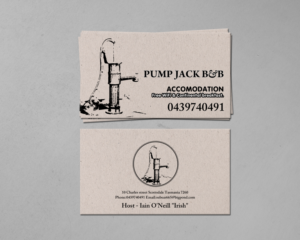 Business Card Design by chandrayaan.creative for Pump Jack B&B | Design: #15924624