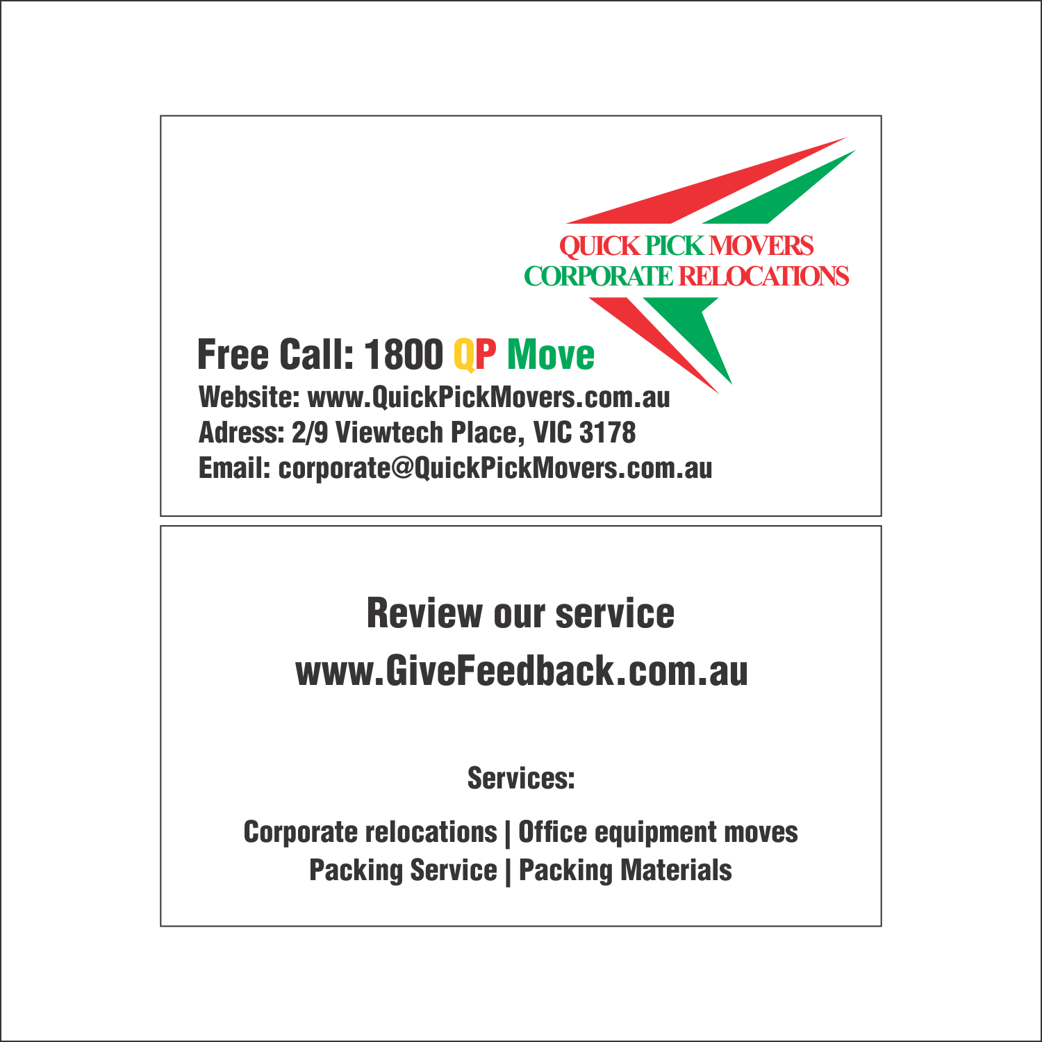 Diseño de Tarjeta de Presentación por AdrianSirbDesign para este proyecto | Diseño #15929424