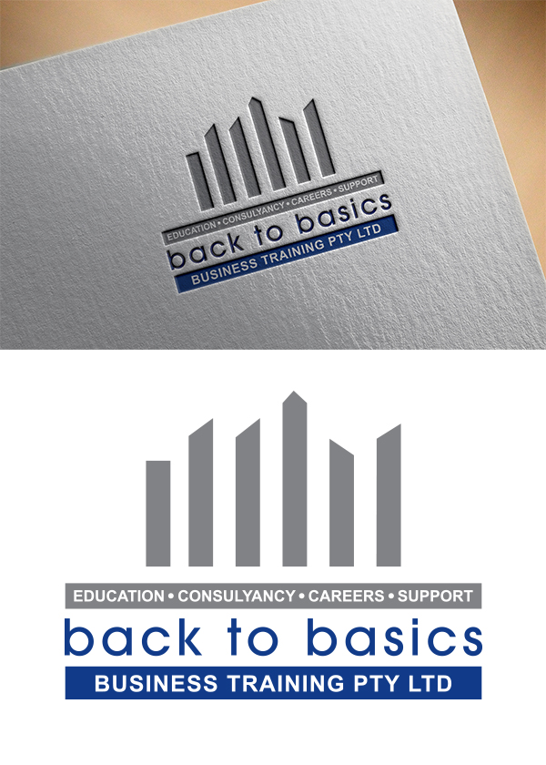 Logo Design by king solangi for Back to Basics Business Training | Design #15874288