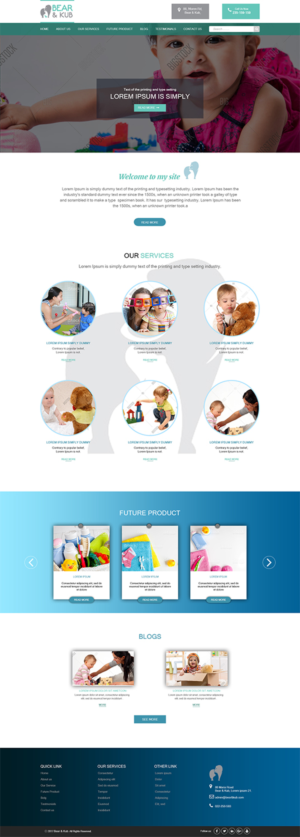 Web Design by AWS for Bear and Kub  | Design #15963845