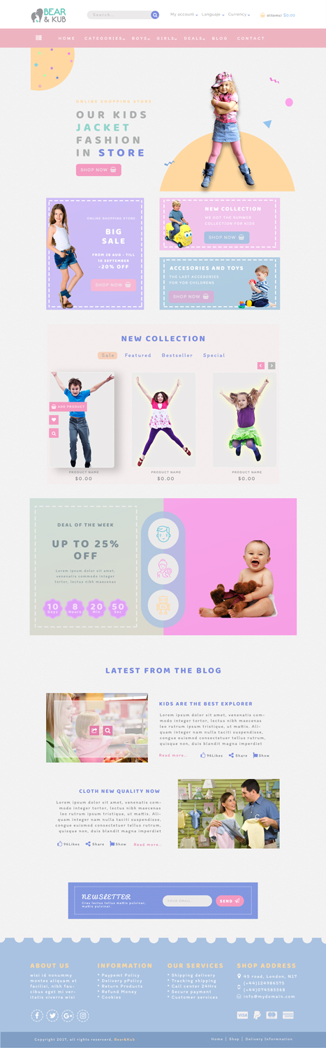 Web Design by Senior UX/UI designer for Bear and Kub  | Design #15921963