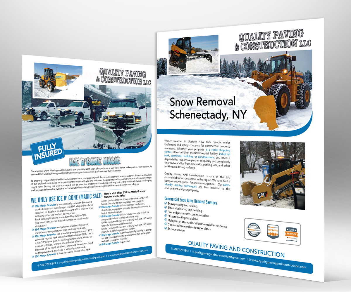 Flyer Design by Designers Hub for Bumpys Polar Freeze, Inc. | Design #15909383