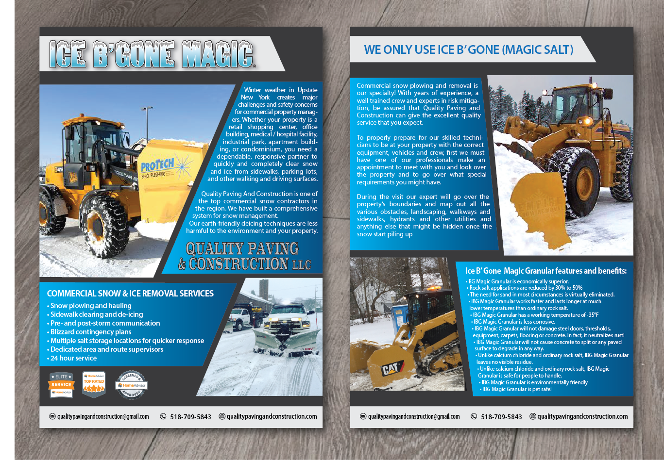 Flyer Design by alex989 for Bumpys Polar Freeze, Inc. | Design #15899227