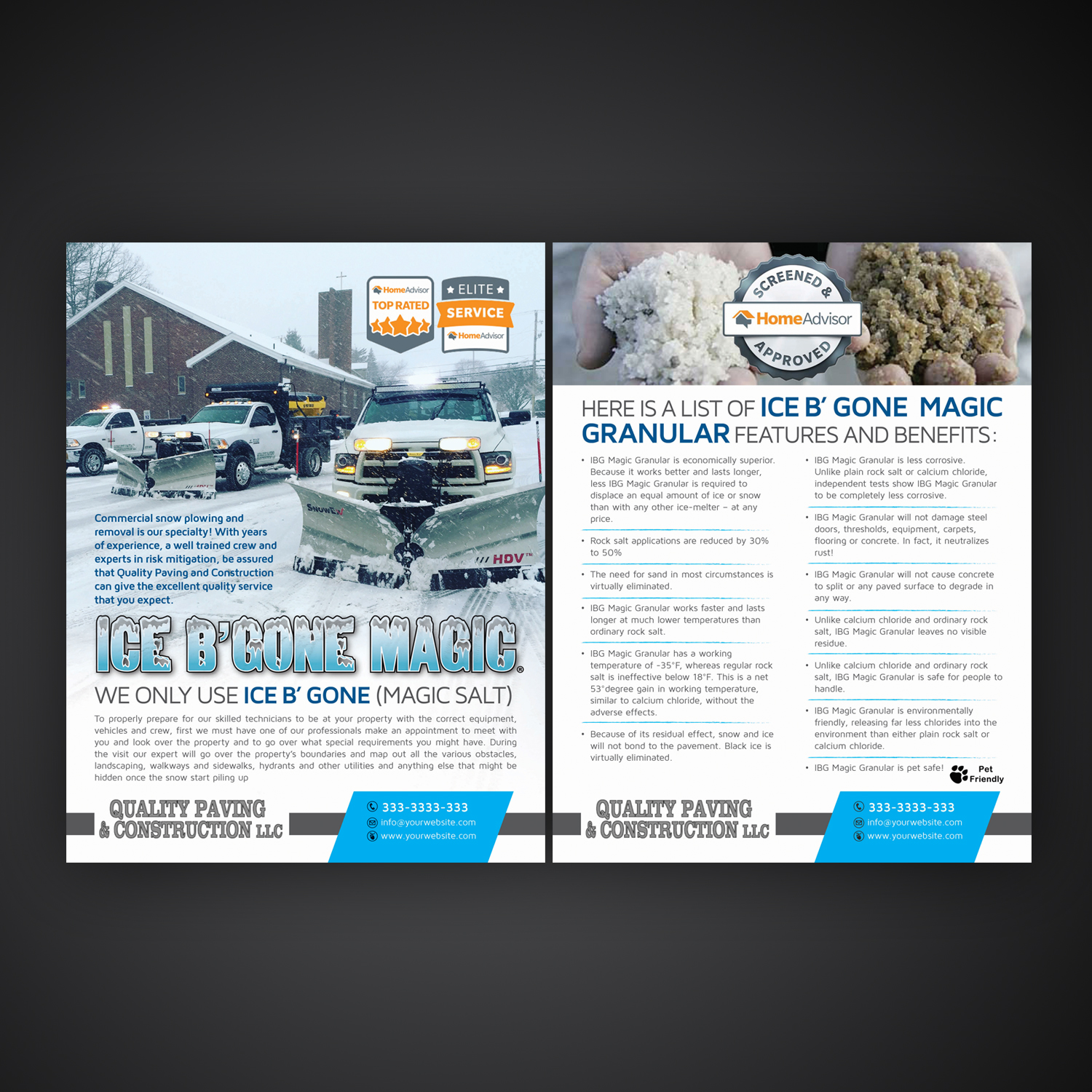 Flyer Design by Mariyam Khan for Bumpys Polar Freeze, Inc. | Design #15871283