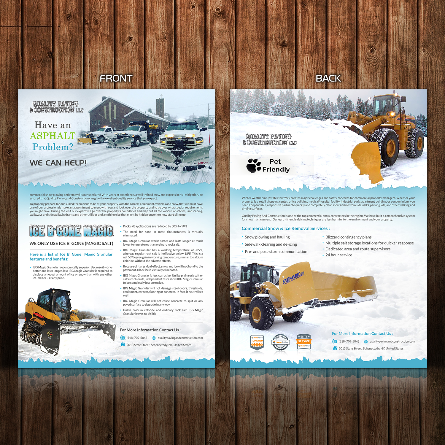Design de Flyer par debdesign pour Bumpys Polar Freeze, Inc. | Design #15878472