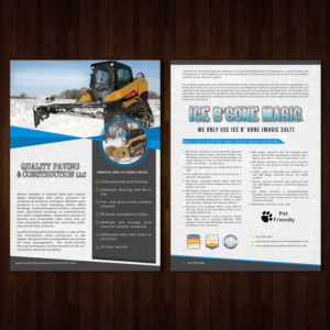 Flyer Design by creative.bugs for Bumpys Polar Freeze, Inc. | Design: #15879403