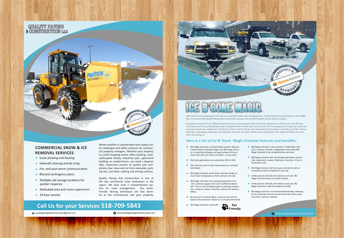 Flyer Design by rkailas for Bumpys Polar Freeze, Inc. | Design #15939495