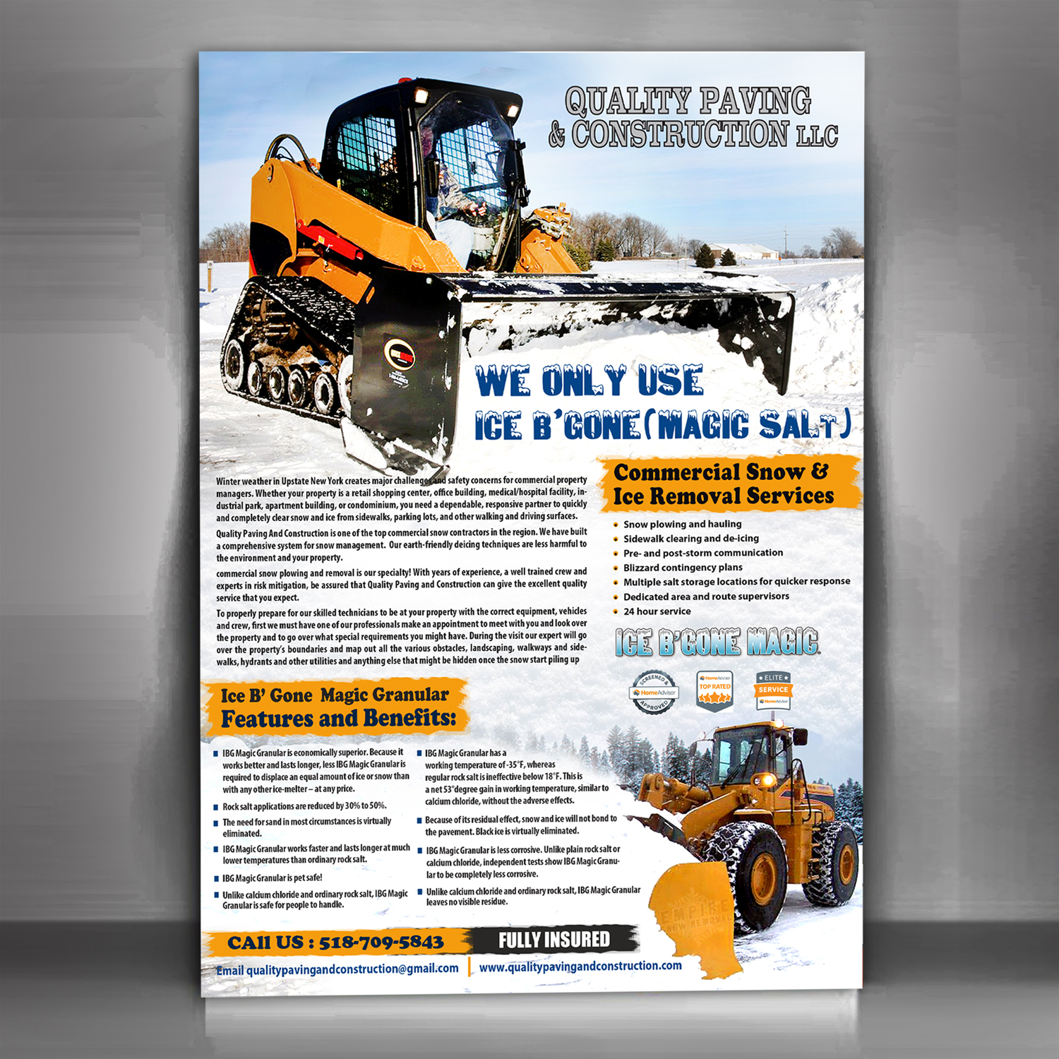 Flyer-Design von Deepak_9_Malhotra für Bumpys Polar Freeze, Inc. | Design #15945479