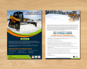 Flyer-Design von ecorokerz für Bumpys Polar Freeze, Inc. | Design #15889516
