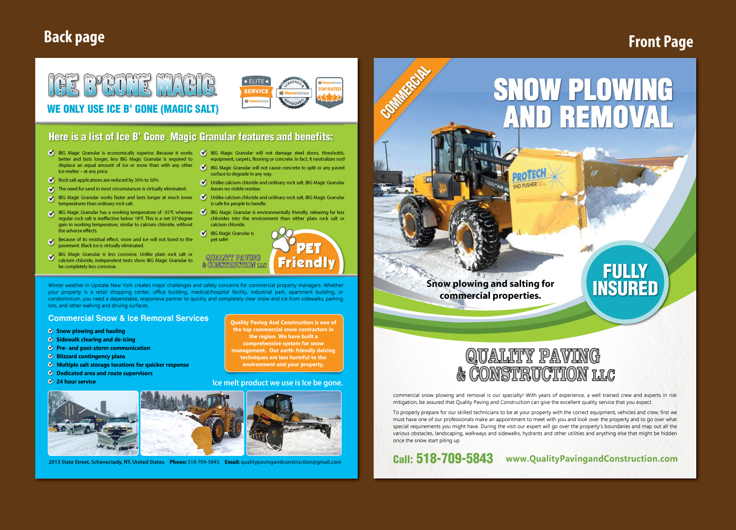 Flyer Design by meet007 for Bumpys Polar Freeze, Inc. | Design #15958929
