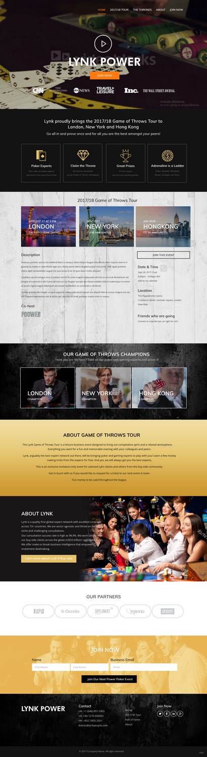 Web Design par pb pour TSN Holdings | Design #15881535