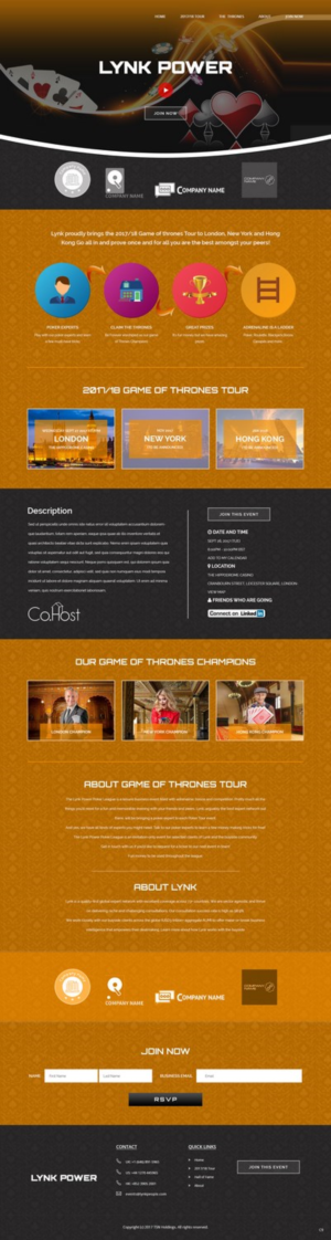 Web Design by pb for TSN Holdings | Design: #15893048
