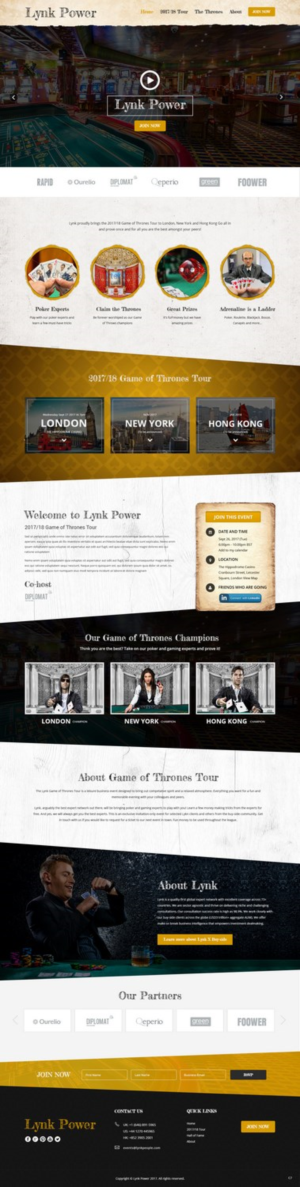 Web Design by pb for TSN Holdings | Design: #15893049