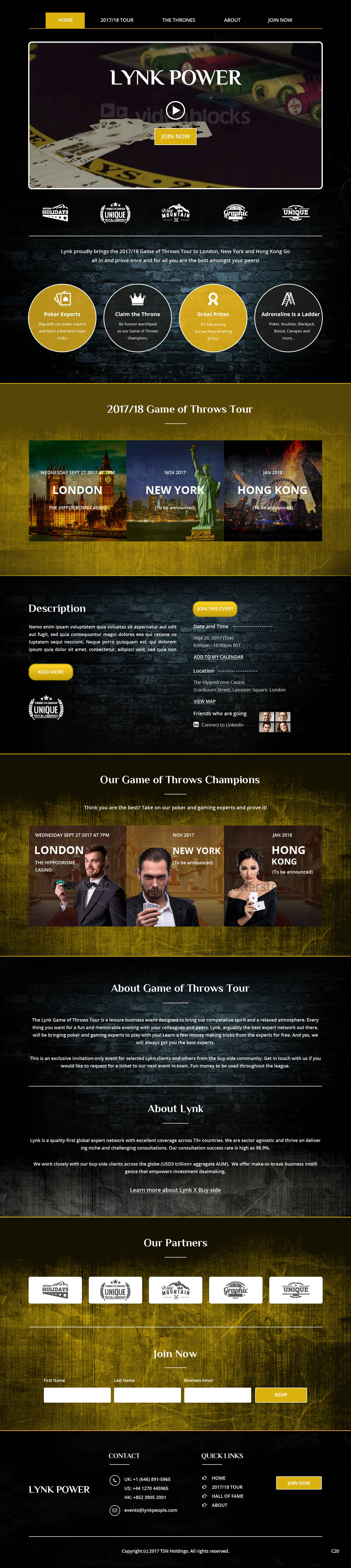 Web Design by pb for TSN Holdings | Design #15893051