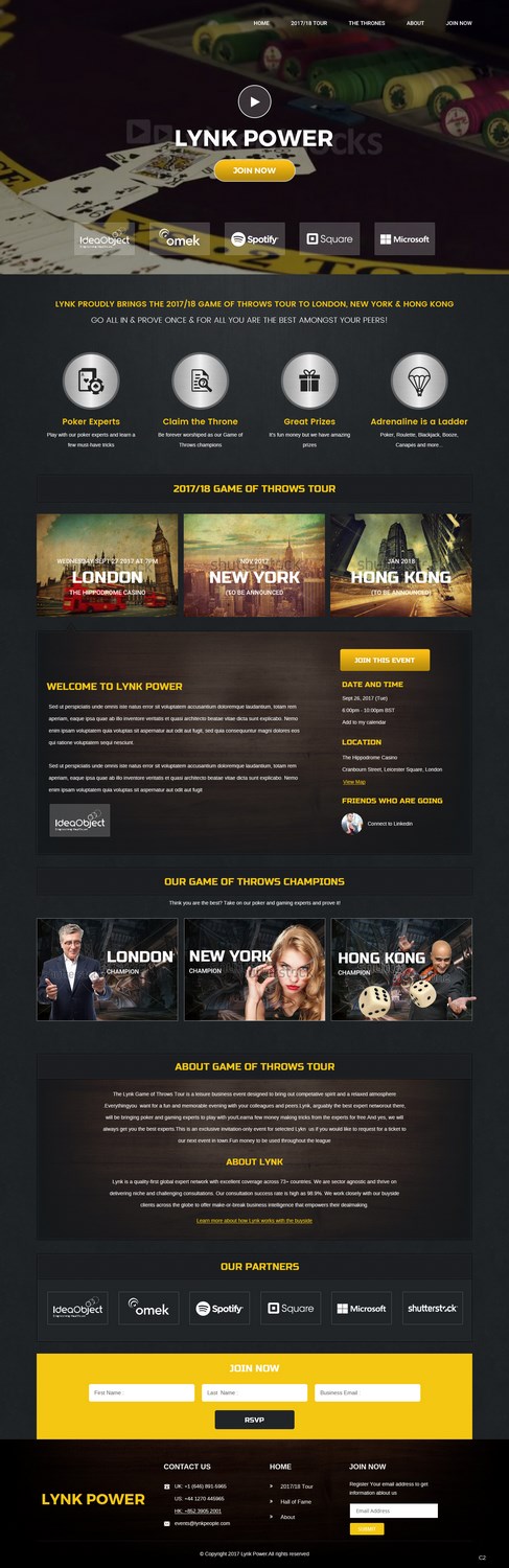 Web Design by pb for TSN Holdings | Design #15893052
