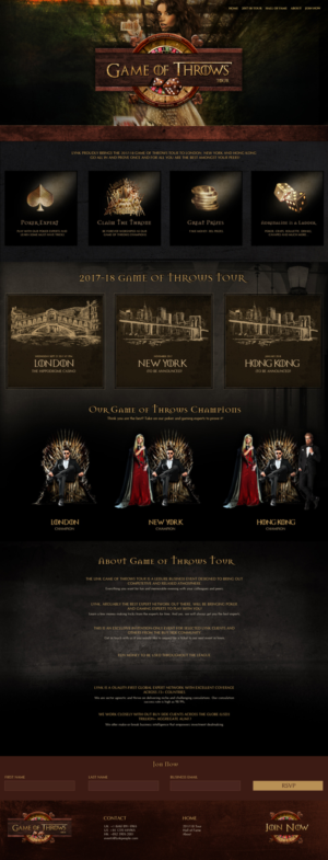 Web Design by jeckx2 for TSN Holdings | Design: #15919563