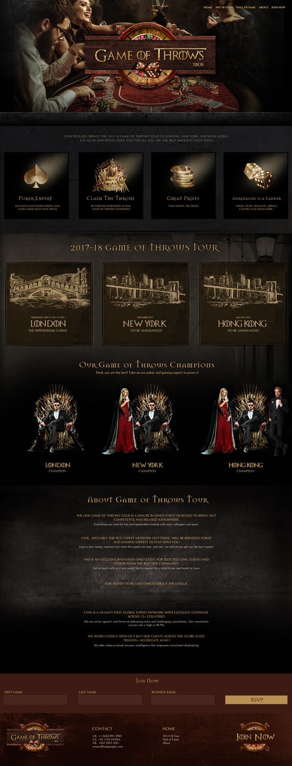 Web Design by jeckx2 for TSN Holdings | Design: #15919564