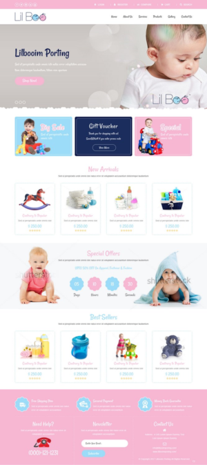 Web Design by pb for this project | Design: #15881517
